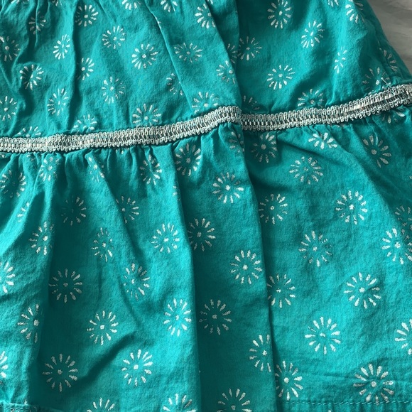 Girls teal skirt - Picture 2 of 7